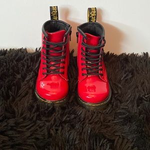 Dr. Marten kids boots. Size 8c. (Minimal wear and tear).